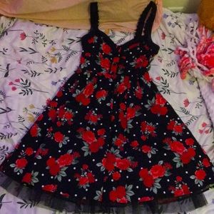 Floral Full Dress